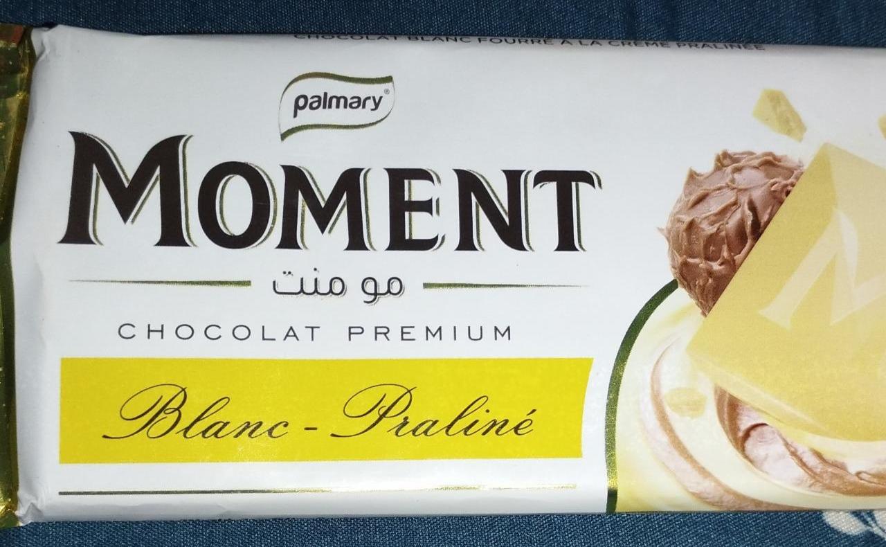 Fotografie - Moment chocolat premium Blanc-Praliné Palmary