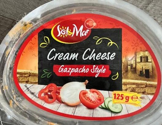 Fotografie - Cream Cheese Gazpacho Style Sol&Mar