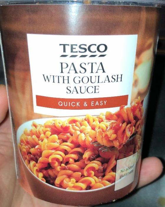 Fotografie - Pasta with Goulash sauce Tesco