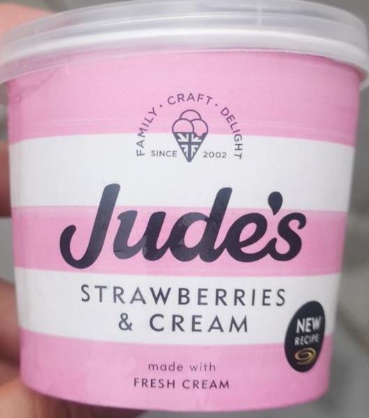 Fotografie - Ice Cream Strawberry & Cream Jude's