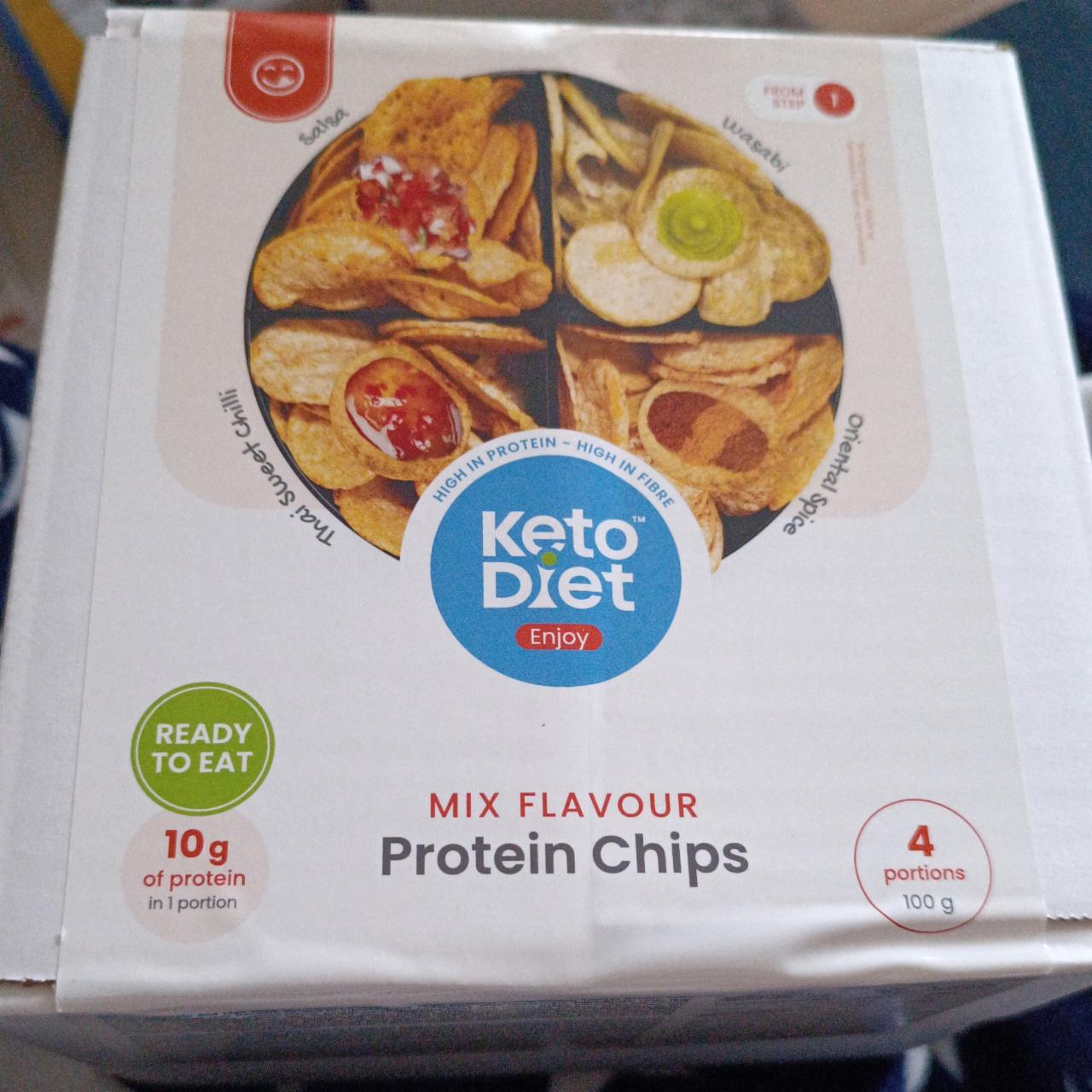 Fotografie - Mix flavour Protein Chips KetoDiet