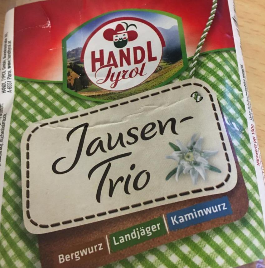 Fotografie - Jansen Trio Landjäger Handl Tyrol