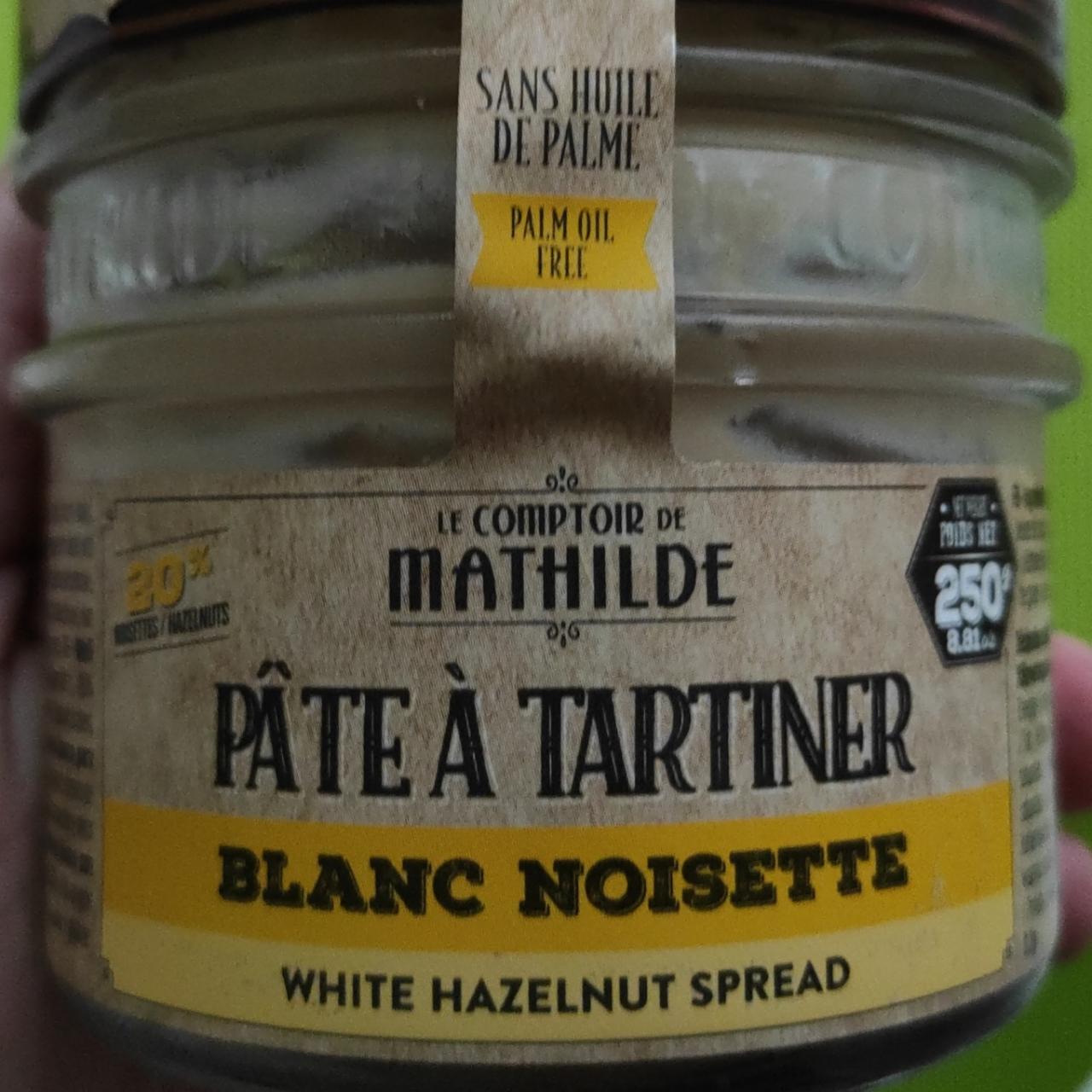 Fotografie - Pate á Tartiner Blanc Noisette white hazelnut spread Le Comptoir de Mathilde