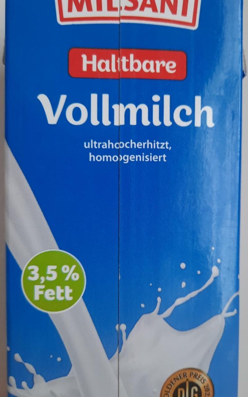 Fotografie - Haltbare Vollmilch 3,5% Fett Milfina