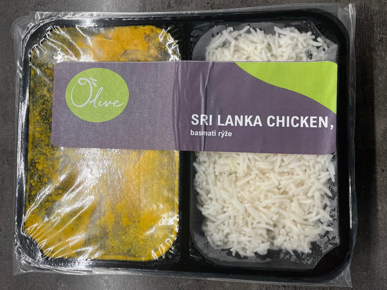 Fotografie - Sri Lanka chicken, basmati rýže Olive