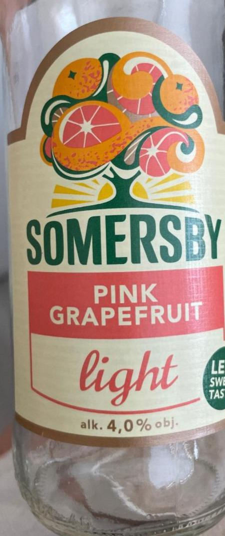 Fotografie - Somersby pink grapefruit light