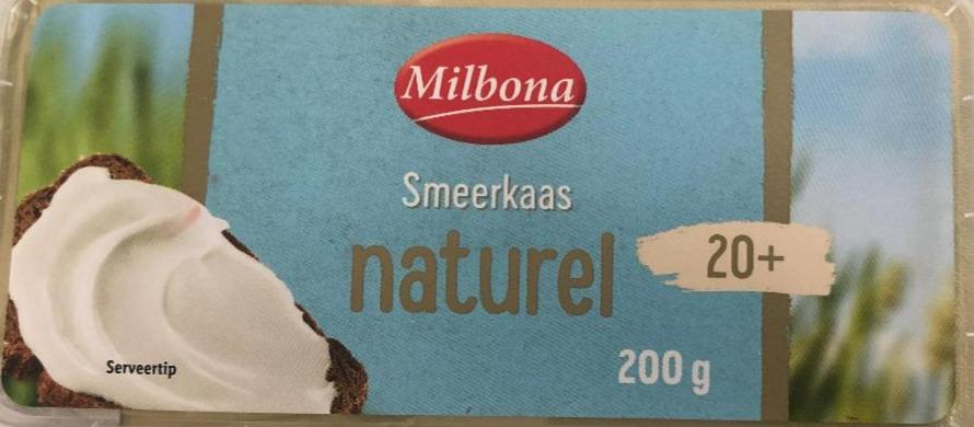 Fotografie - smeerkaas naturel 20+Milbona