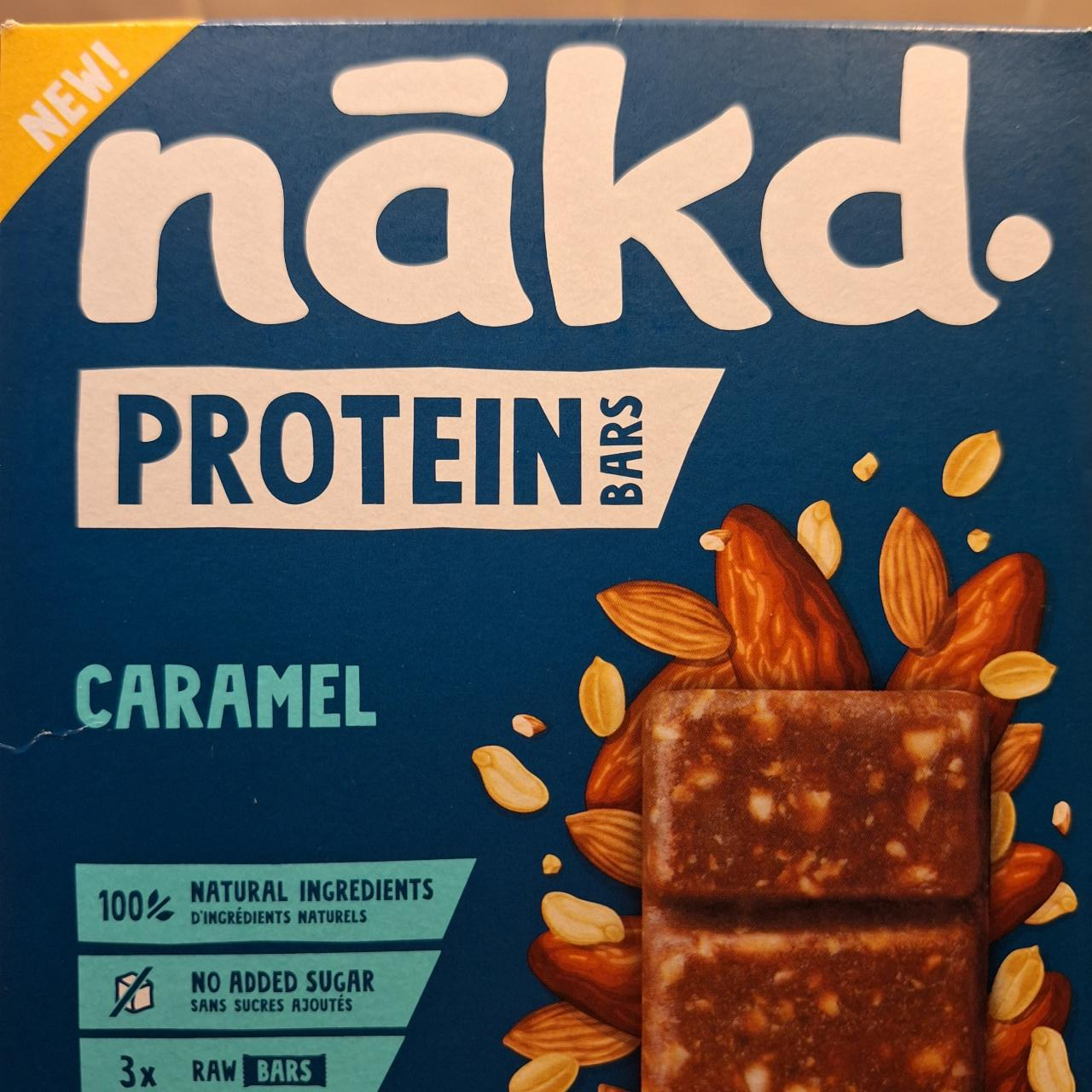 Fotografie - Protein Bar Caramel Nakd .