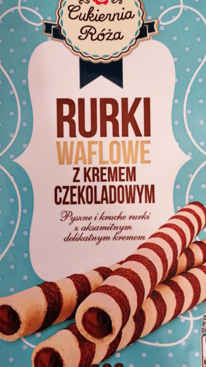 Fotografie - Rurki waflowe z kremem czekoladowym Cukiernia Róża
