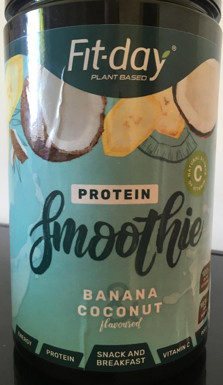 Fotografie - Protein Smoothie banana coconut Fit-day