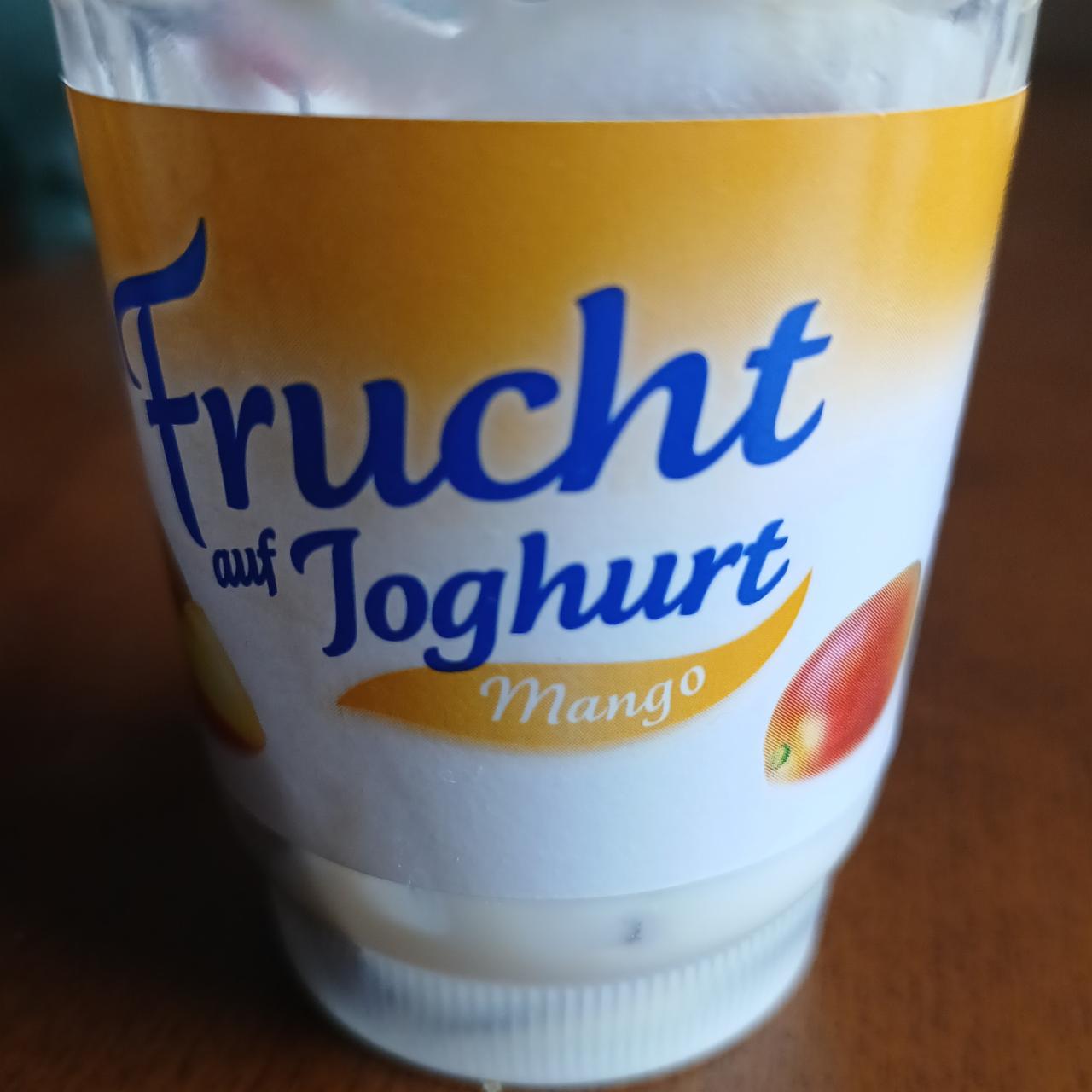 Fotografie - Frucht auf Joghurt mango ODW Frischprodukte