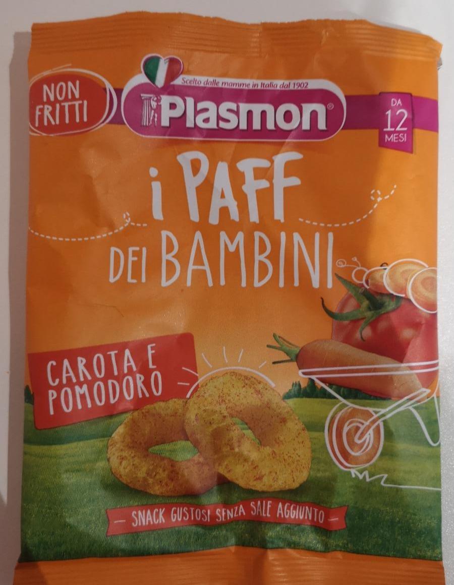 Fotografie - i Paff dei Bambini carota e pomodoro Plasmon