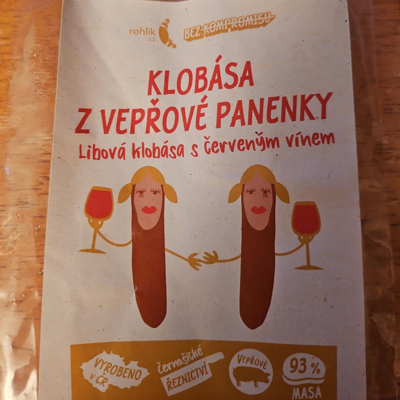 Fotografie - Klobása z vepřové panenky Rohlik.cz