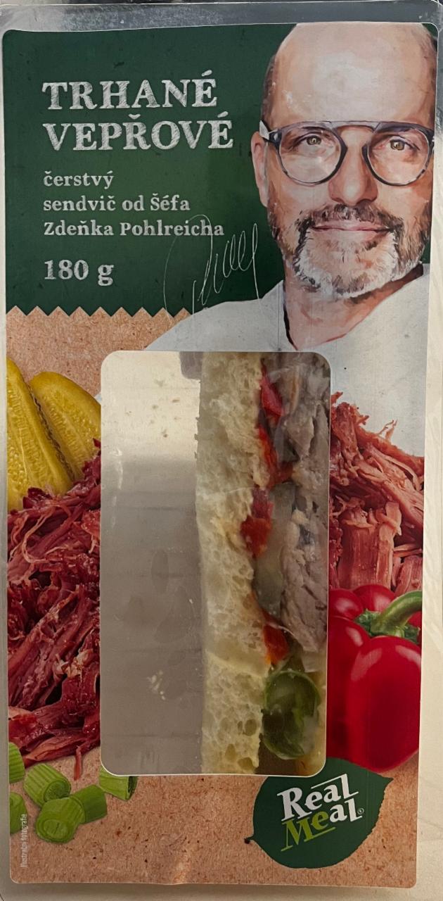 Fotografie - Trhané vepřové, sendvič od Šéfa Zdeňka Pohlreicha Real Meal