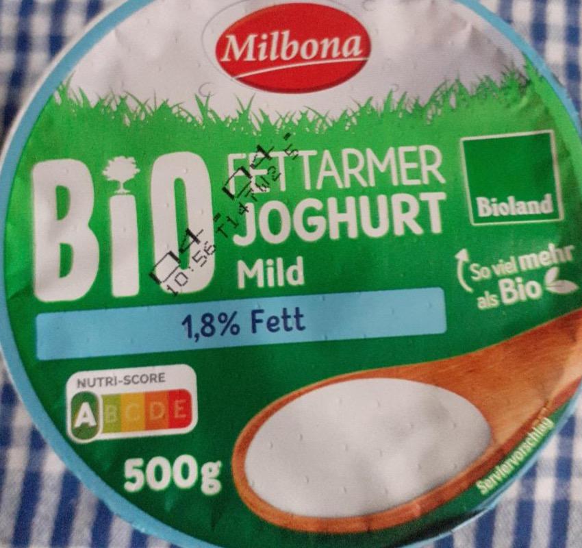 Fotografie - Fettarmer Joghurt mild 1,8% Fett BioBio