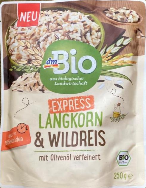 Fotografie - Express langkorn & wildreis mit oliven'ol verfeinert Bio (bio rýže dlouhozrnná express) dmBio