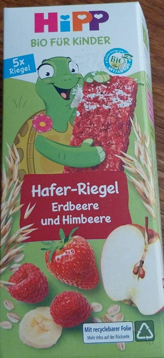 Fotografie - Hafer-Riegel Erdbeere und Himbeere Hipp