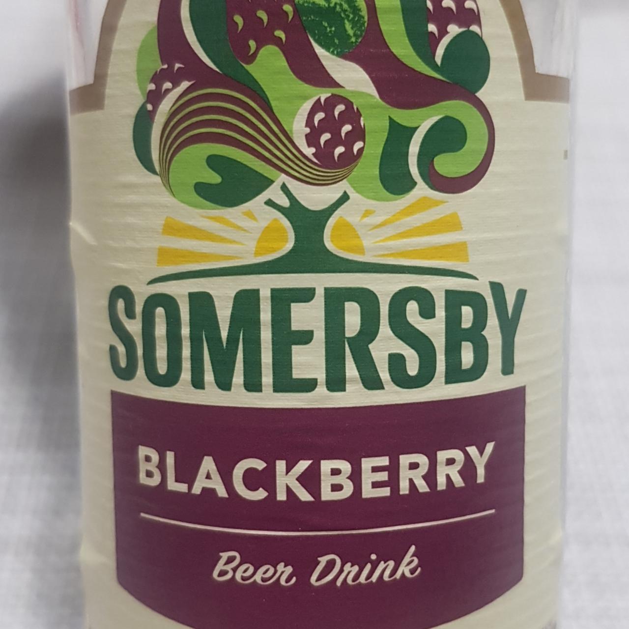 Fotografie - Blackberry beer drink Somersby