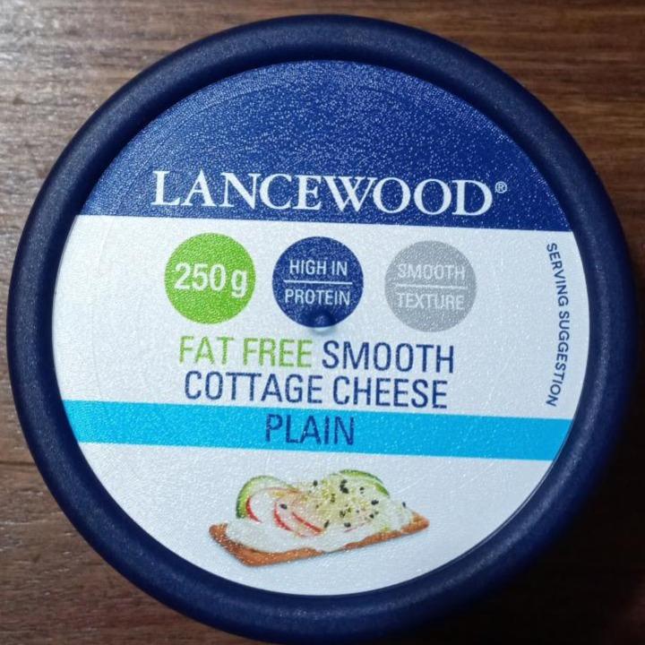 Fotografie - Fat Free Smooth Cottage Cheese Plain Lancewood