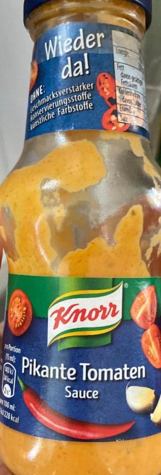 Fotografie - Pikante tomaten sauce Knorr