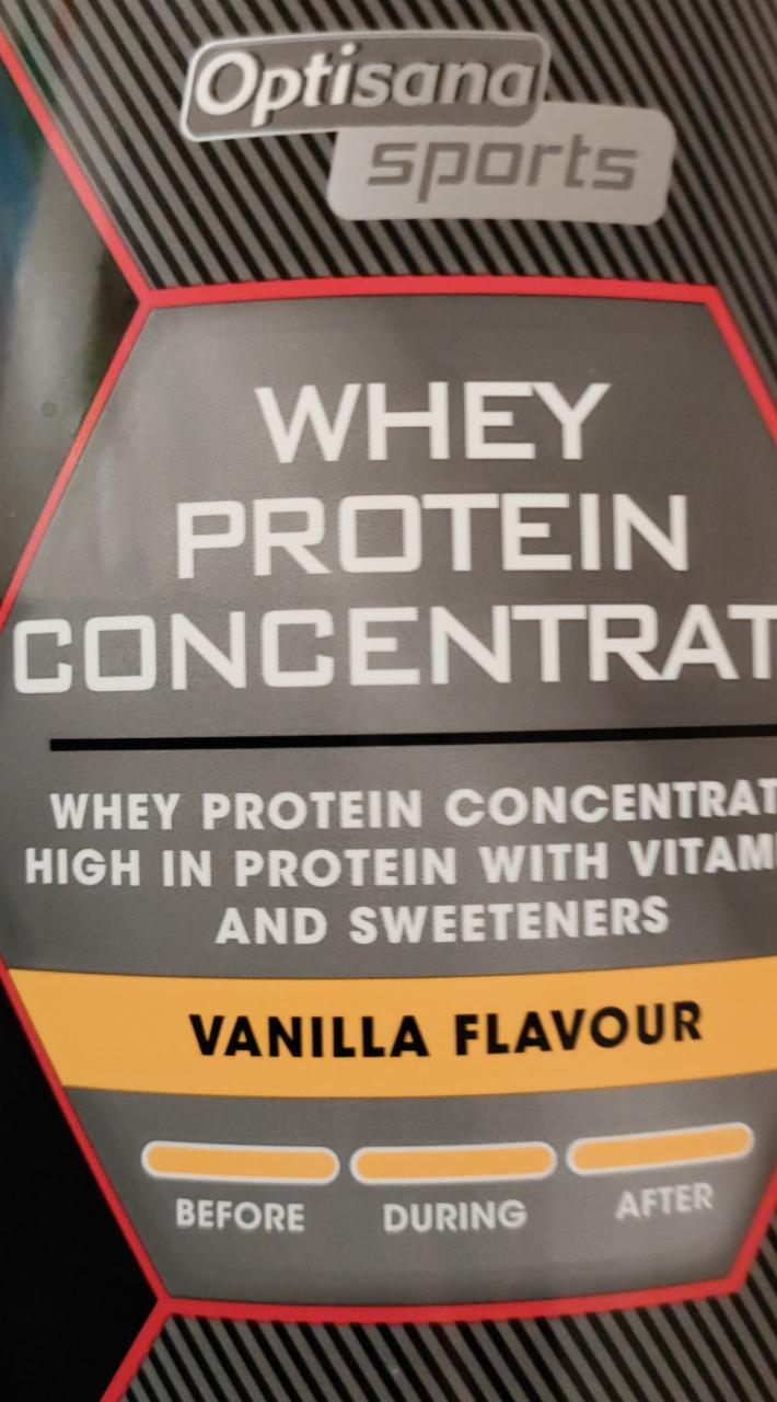 Fotografie - Whey Protein Concentrate Vanilla Optisana sports