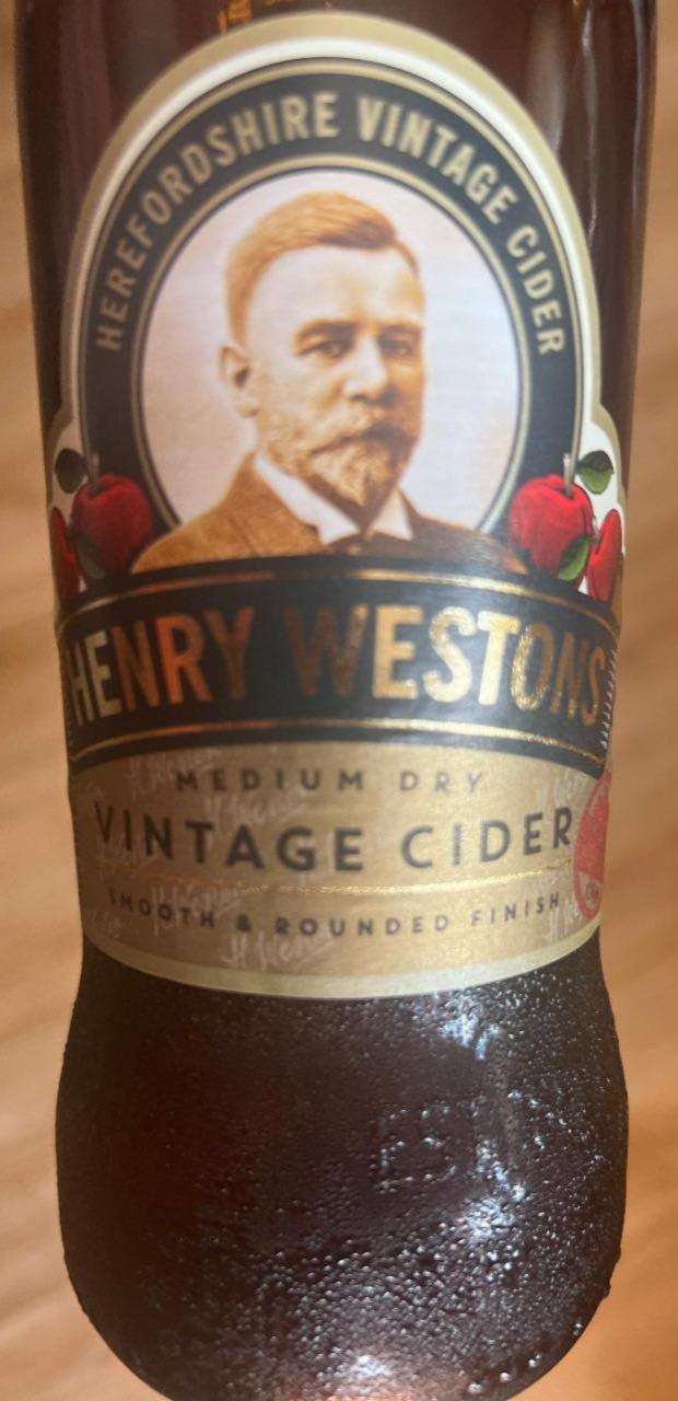 Fotografie - Vintage Cider Henry Westons