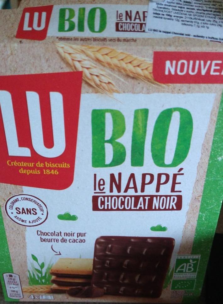 Fotografie - Bio le nappé de chocolat noir LU