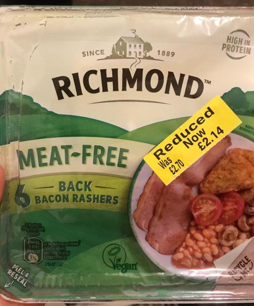 Fotografie - Meat-free back bacon rashers Richmond