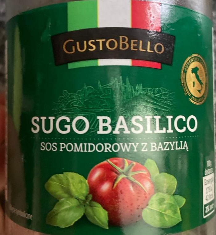 Fotografie - Sugo basilico sos pomidorowy z bazylia GustoBello