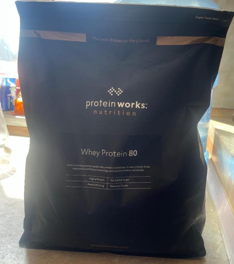 Fotografie - The Protein Works Banana Smooth protein