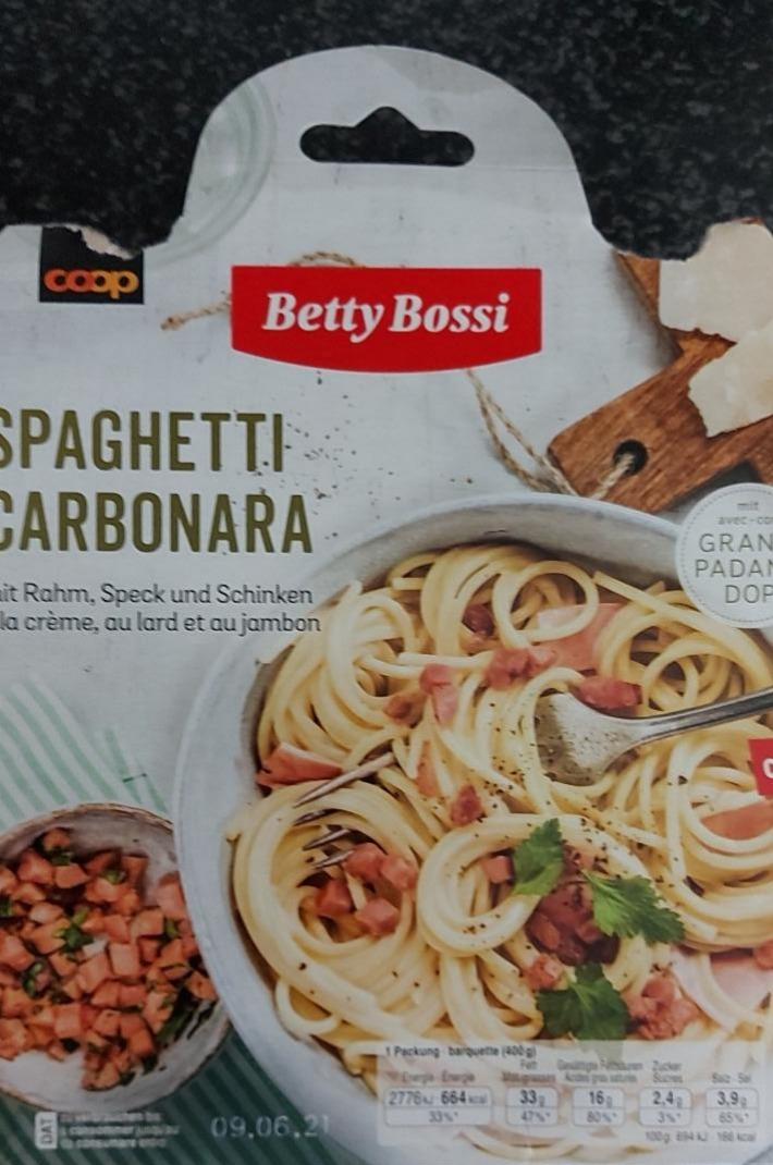 Fotografie - Betty Bossi Spaghetti Carbonara