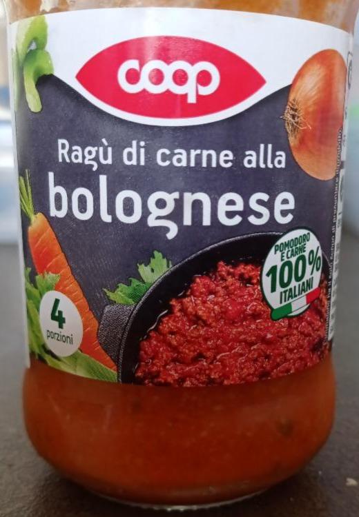 Fotografie - Ragù di carne alla bolognese Coop