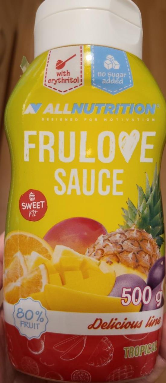 Fotografie - Frulove sauce tropical Allnutrition