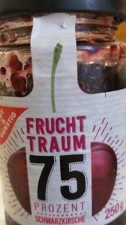 Fotografie - Fruchttraum 75% Schwarzkirsche Gut & Günstig