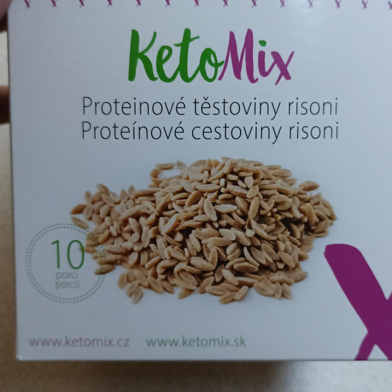 Fotografie - Proteinové těstoviny risoni KetoMix 