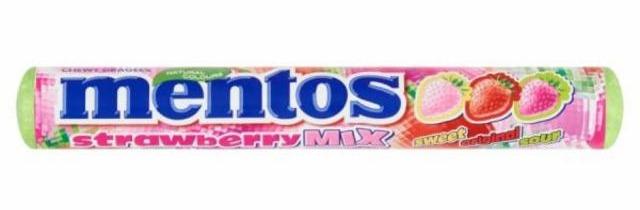 Fotografie - Chewy Dragees Strawberry Mix Mentos