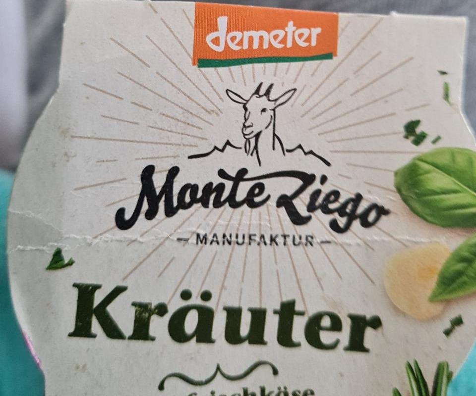 Fotografie - Monte Ziego Ziegenfrischkäse in Olivenöl & Kräuter Demeter