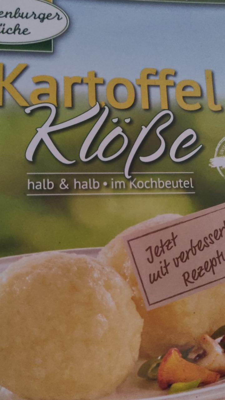Fotografie - Kartoffelklöße halb & halb im Kochbeutel Mecklenburger Küche
