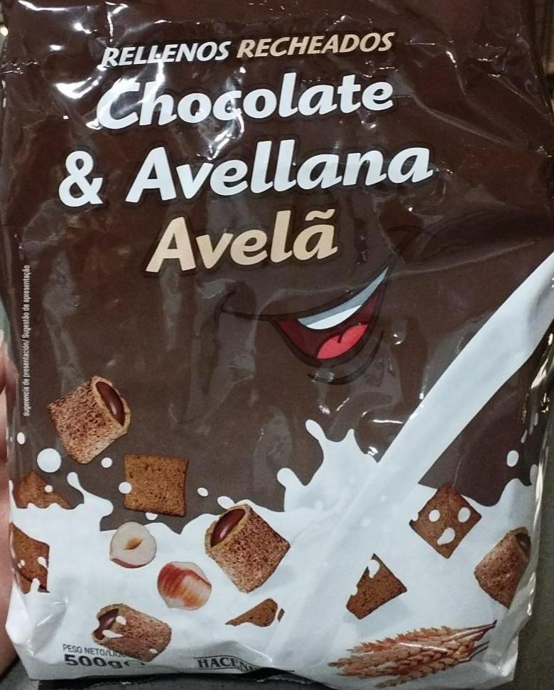 Fotografie - Rellenos recheados Chocolate & avellana Hacendado