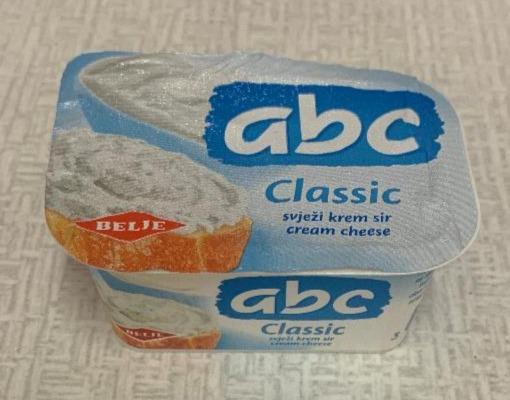 Fotografie - abc cream cheese