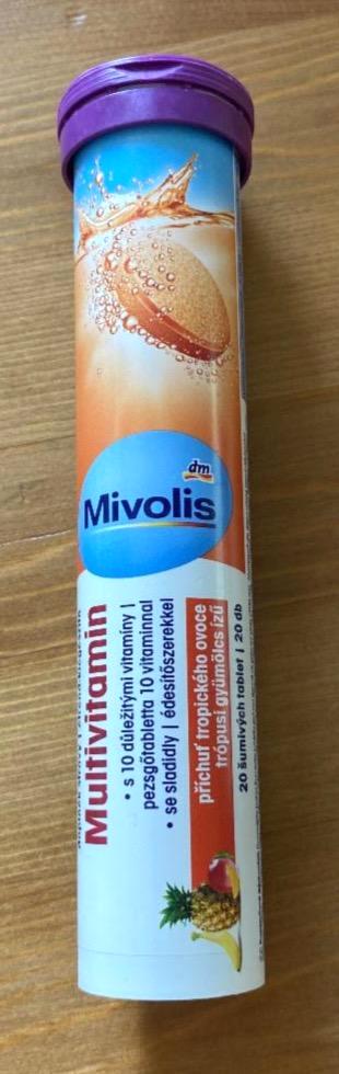 Fotografie - Šumivé tablety Multivitamín příchuť tropického ovoce Mivolis