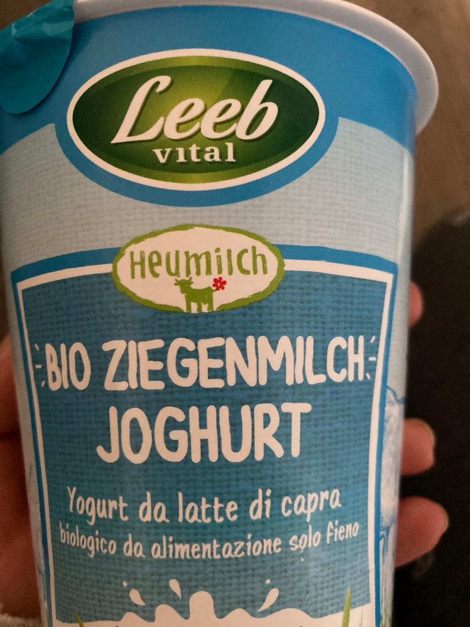 Fotografie - Bio Ziegenmilch Joghurt Natur Leeb Vital