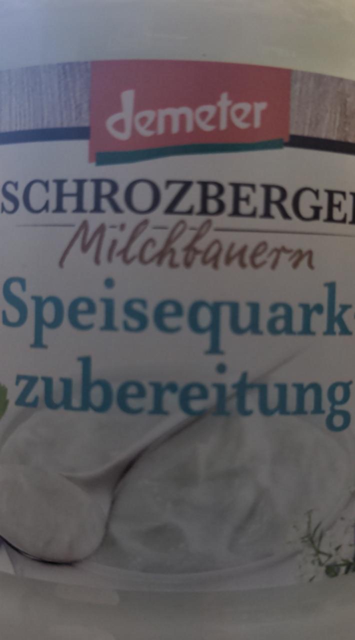 Fotografie - Bio Schrozberger Milchbauern Speisequarkzubereitung Demeter