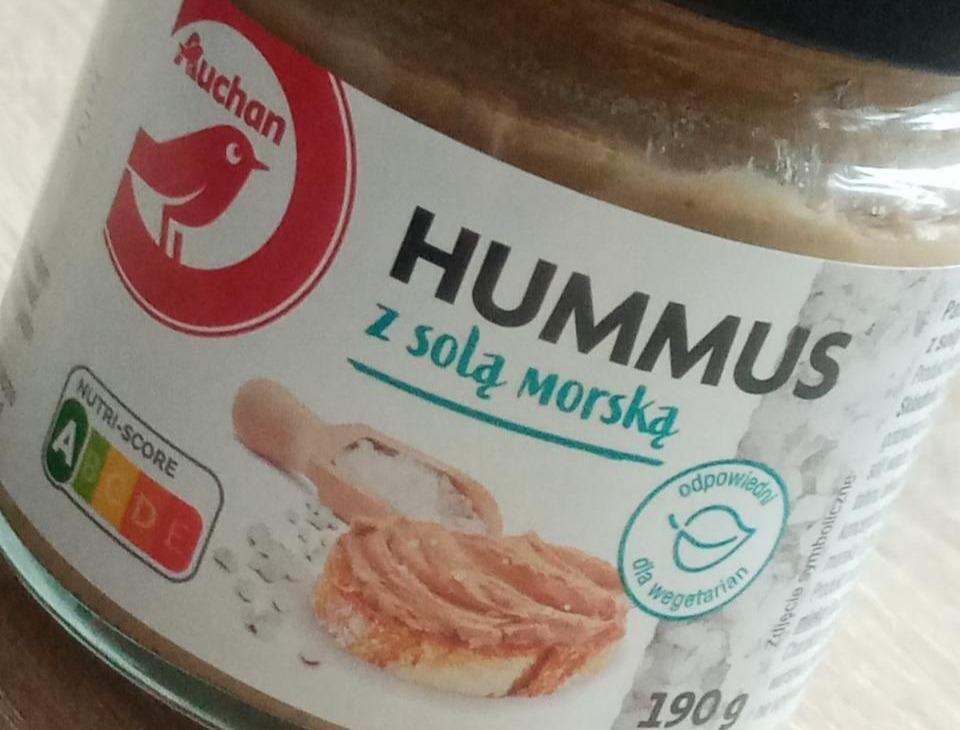 Fotografie - Hummus z solą morską Auchan