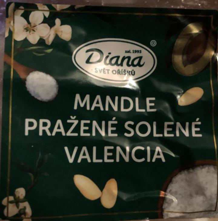 Fotografie - Mandle pražené solené Valencia Diana Svět oříšků