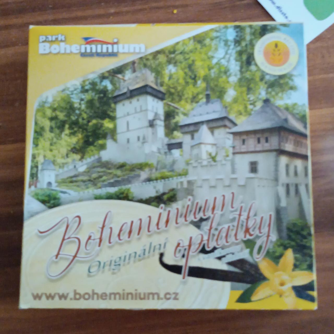 Fotografie - Boheminium oplátky s vanilkovou příchutí Park Boheminium