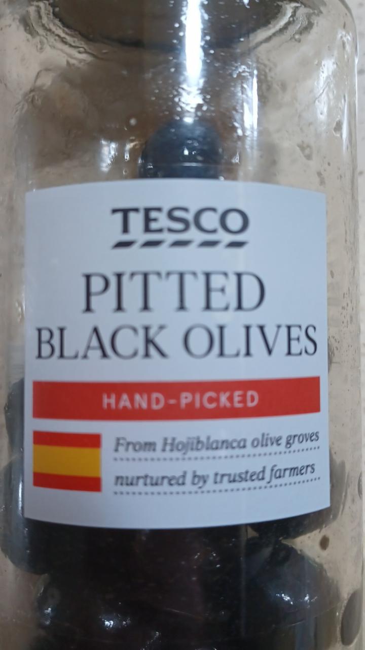 Fotografie - Pitted black olives Tesco