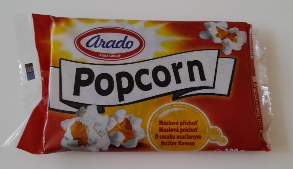 Fotografie - Popcorn máslová příchuť Arado