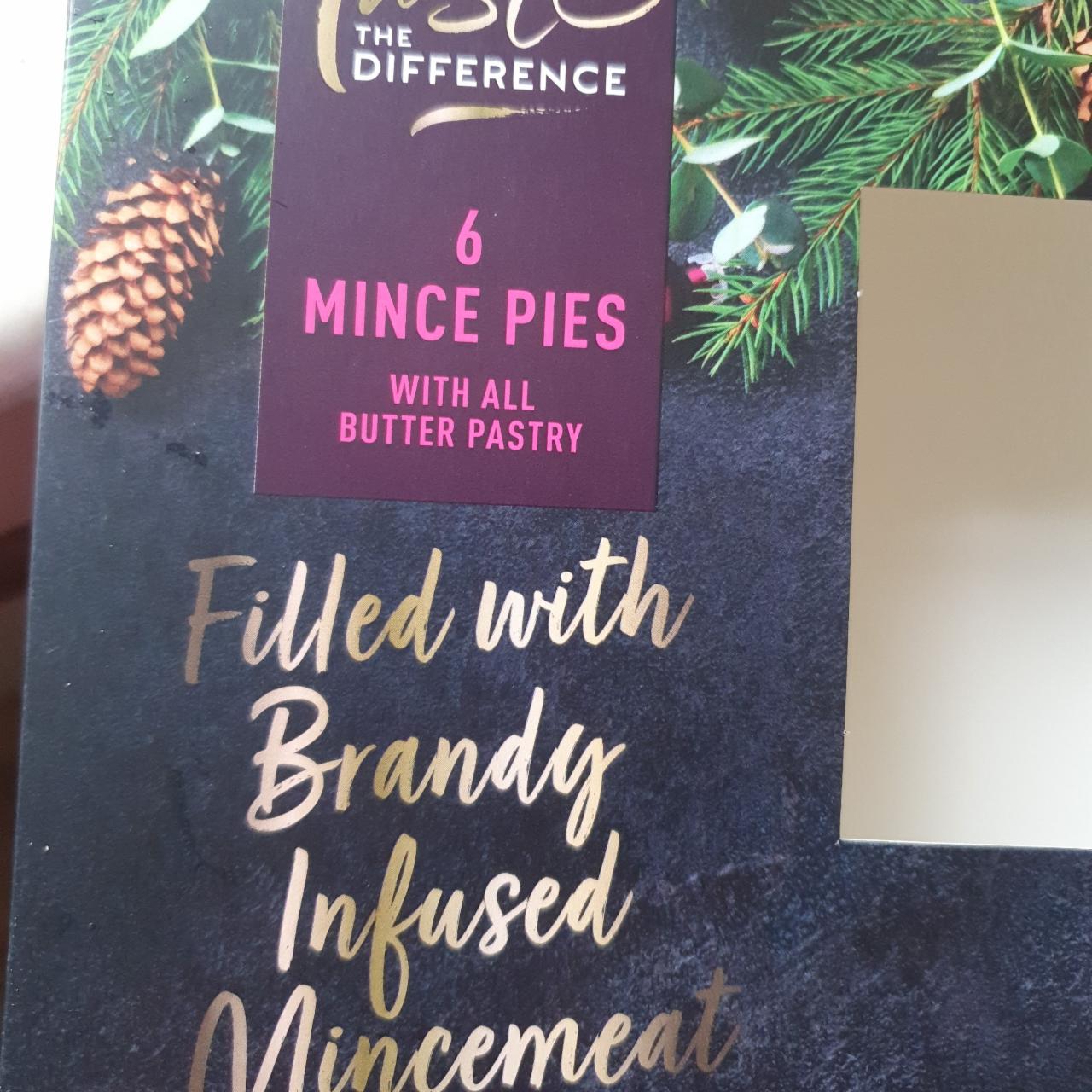 Fotografie - brandy infused mince pies taste the difference Sainsbury's
