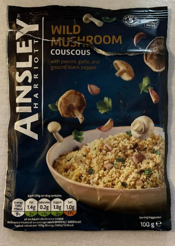 Fotografie - Ainsley Couscous with mushrooms